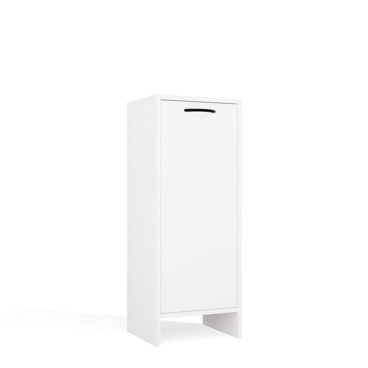 BADEZIMMERSCHRANK A6 Weiß 35/90/30 - Weiß, Holzwerkstoff (35/90/30cm) - RAUMHIRSCH FURNITURE