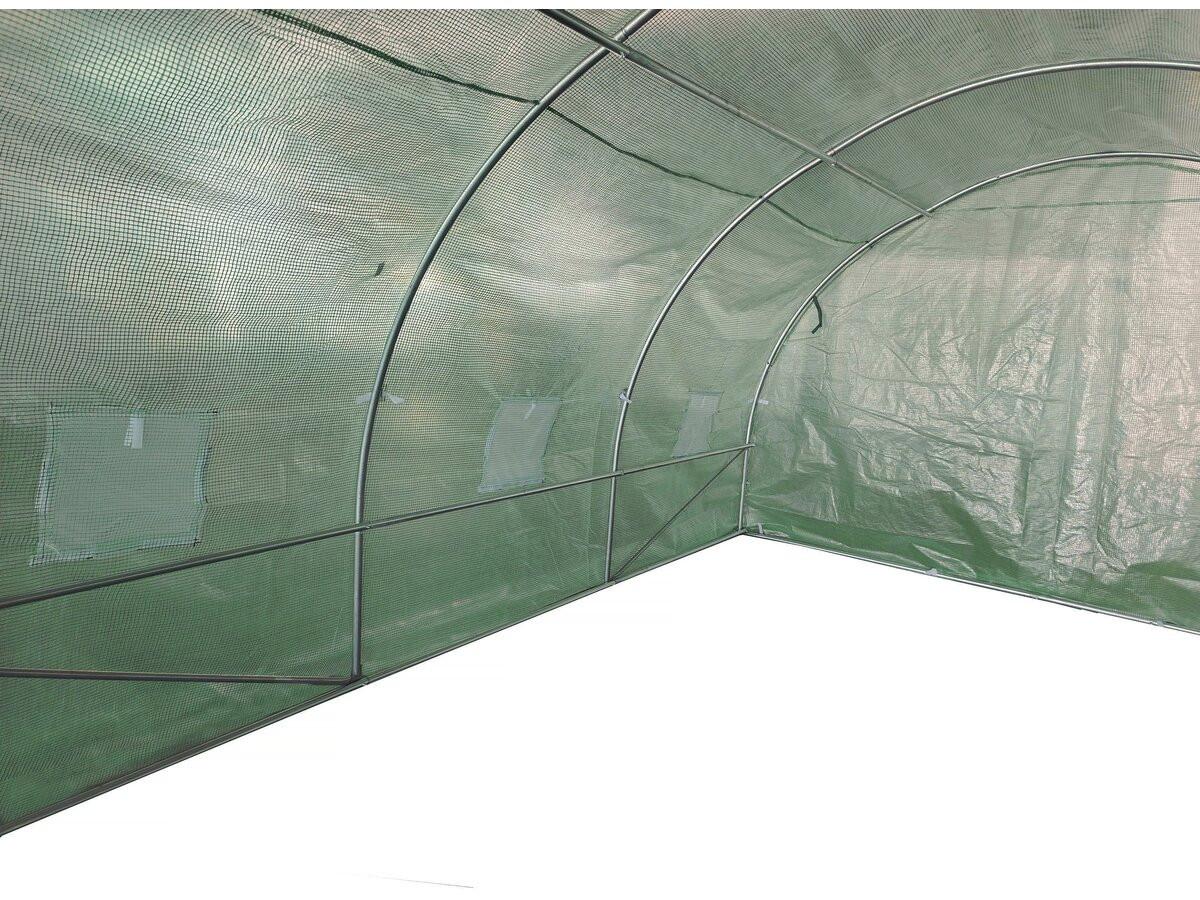 GEWÄCHSHAUSFOLIE lys Grün - Grün, Kunststoff (125/180/125cm) - Habitat Garten
