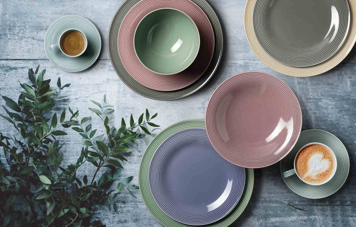 BASIC-SET Beat Color Glaze Weiß 6-tlg. - Weiß, Keramik (2/2/2cm) - Seltmann Weiden
