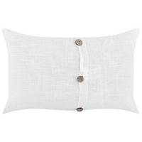 DEKOKISSEN 2er-Set Weiß 30/50 cm Banori - Weiß, Textil (50/30cm) - Beliani