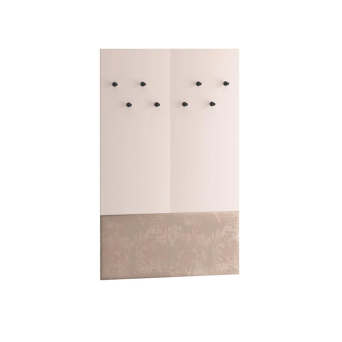 EINGANGSMÖBEL Alos Kaschmir und Holz - Beige, Holzwerkstoff (90/143/7cm) - Petits-meubles