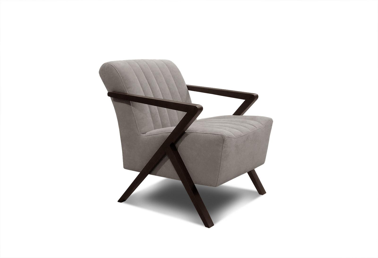 SESSEL LEBRON, taupe - Taupe, Holzwerkstoff/Textil (65/82/79cm) - Wozimo