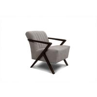 SESSEL LEBRON, taupe - Taupe, Holzwerkstoff/Textil (65/82/79cm) - Wozimo