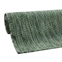 FLACHWEBTEPPICH, einfarbig, aus Polypropylen, Grün, 80 x 150 cm - Grün, Textil (150/80cm) - KADIMA DESIGN