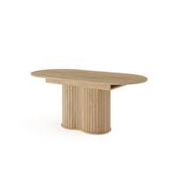 ESSTISCH CARA Ausziehbar 180 - 220 / 90 x 76 cm - Eichefarben/Eiche San Remo, Holz (180/90/76cm) - MASSENO