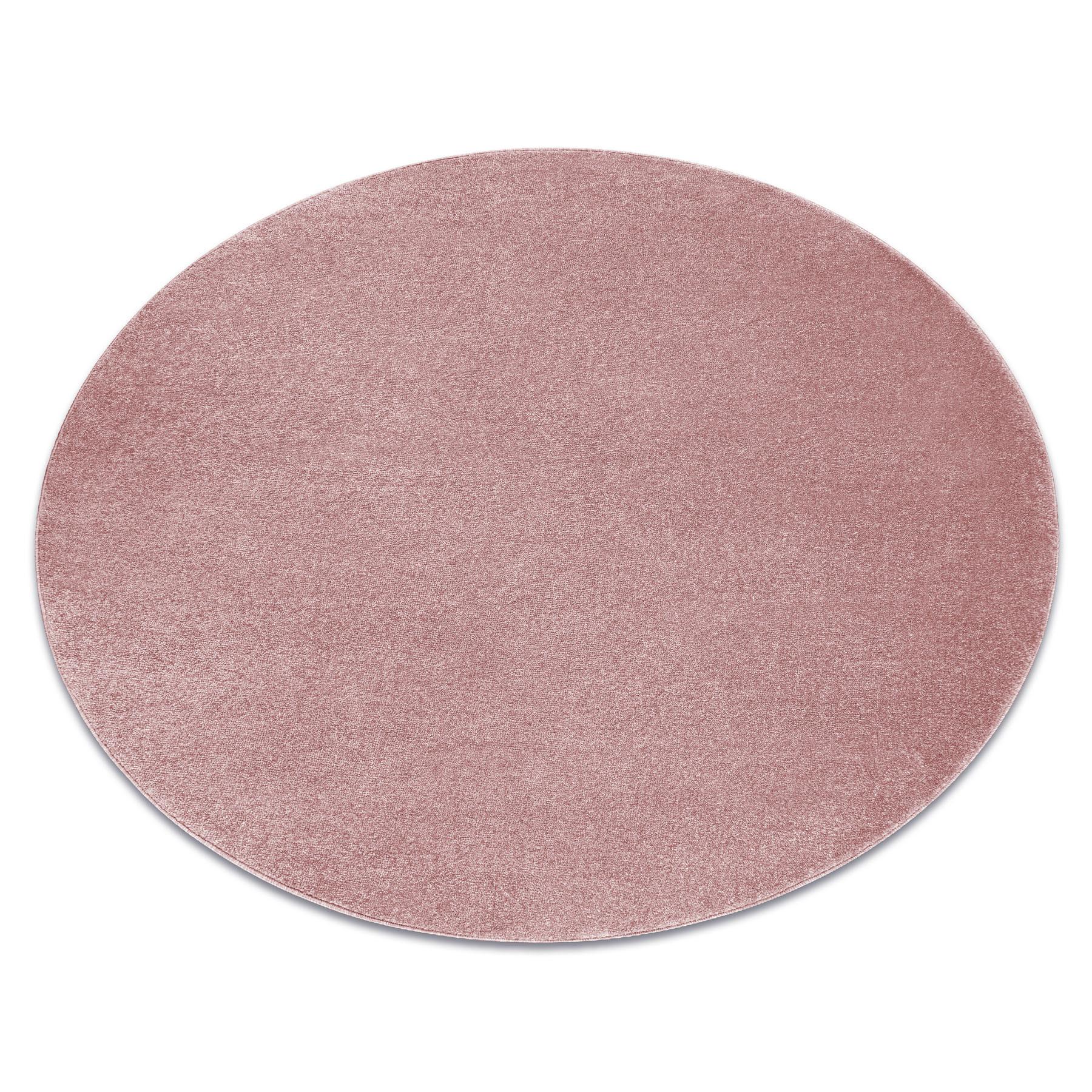 TEPPICH Softy 200 cm - Pink, Textil (200/200cm) - rugsX