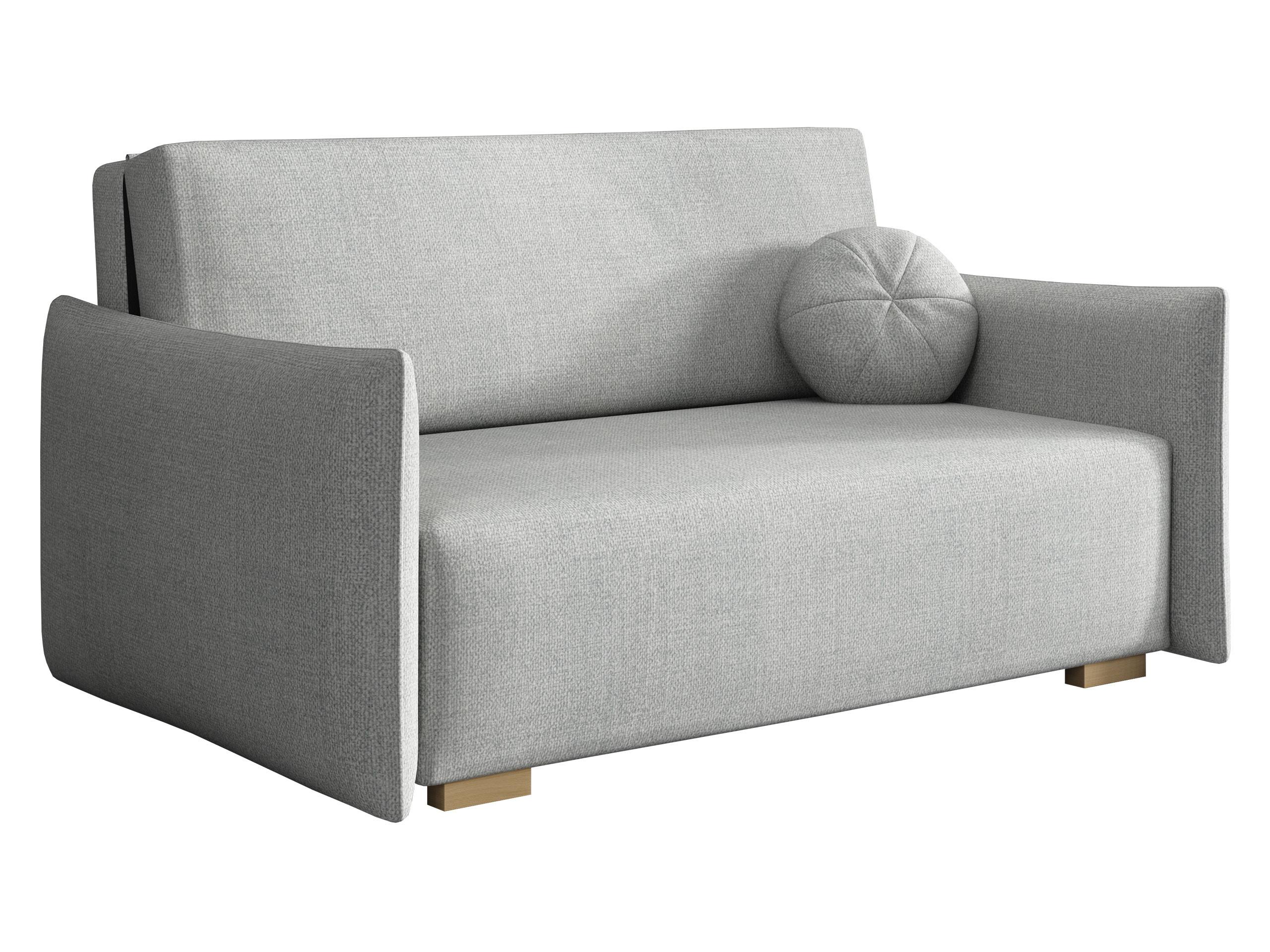 SCHLAFSOFA Viva Glov III - Hellgrau/Naturfarben, Holz/Textil (157/85/98cm) - MIRJAN24
