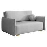 SCHLAFSOFA Viva Glov III - Hellgrau/Naturfarben, Holz/Textil (157/85/98cm) - MIRJAN24