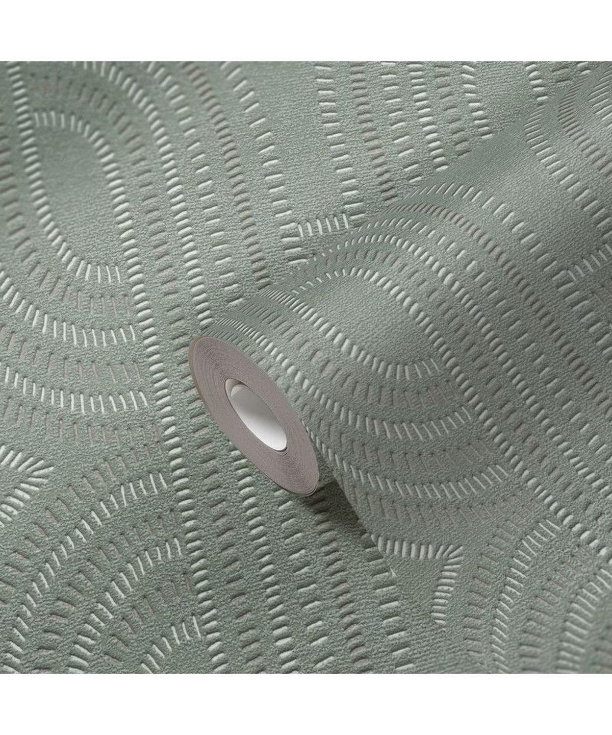 VLIESTAPETE Grau 53/1005 cm - Grau, Textil (53/1cm) - KUNSTLOFT