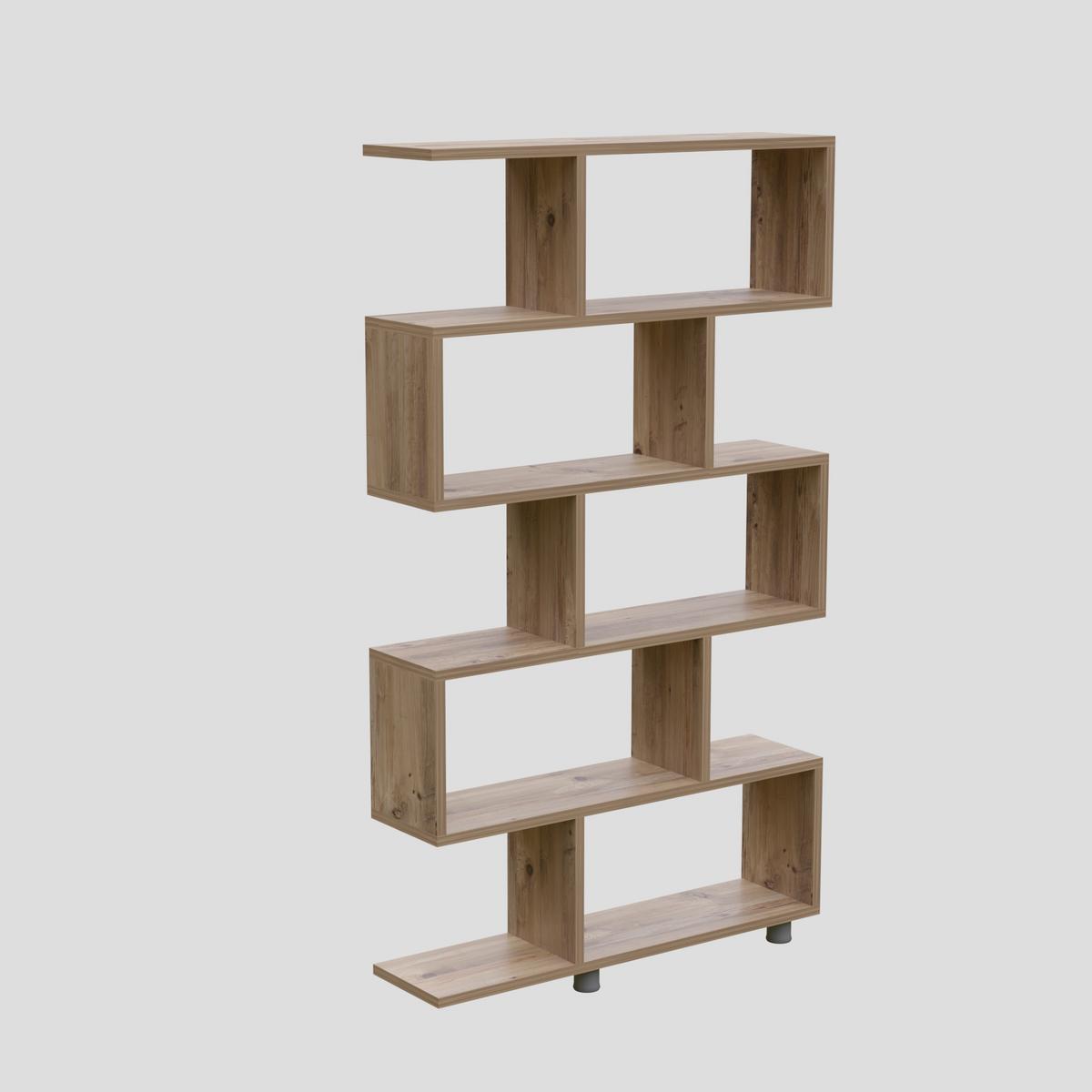 REGAL 11 Fächer L90 cm - Elif - Eichefarben, Holzwerkstoff (20/156/26cm) - Calicosy