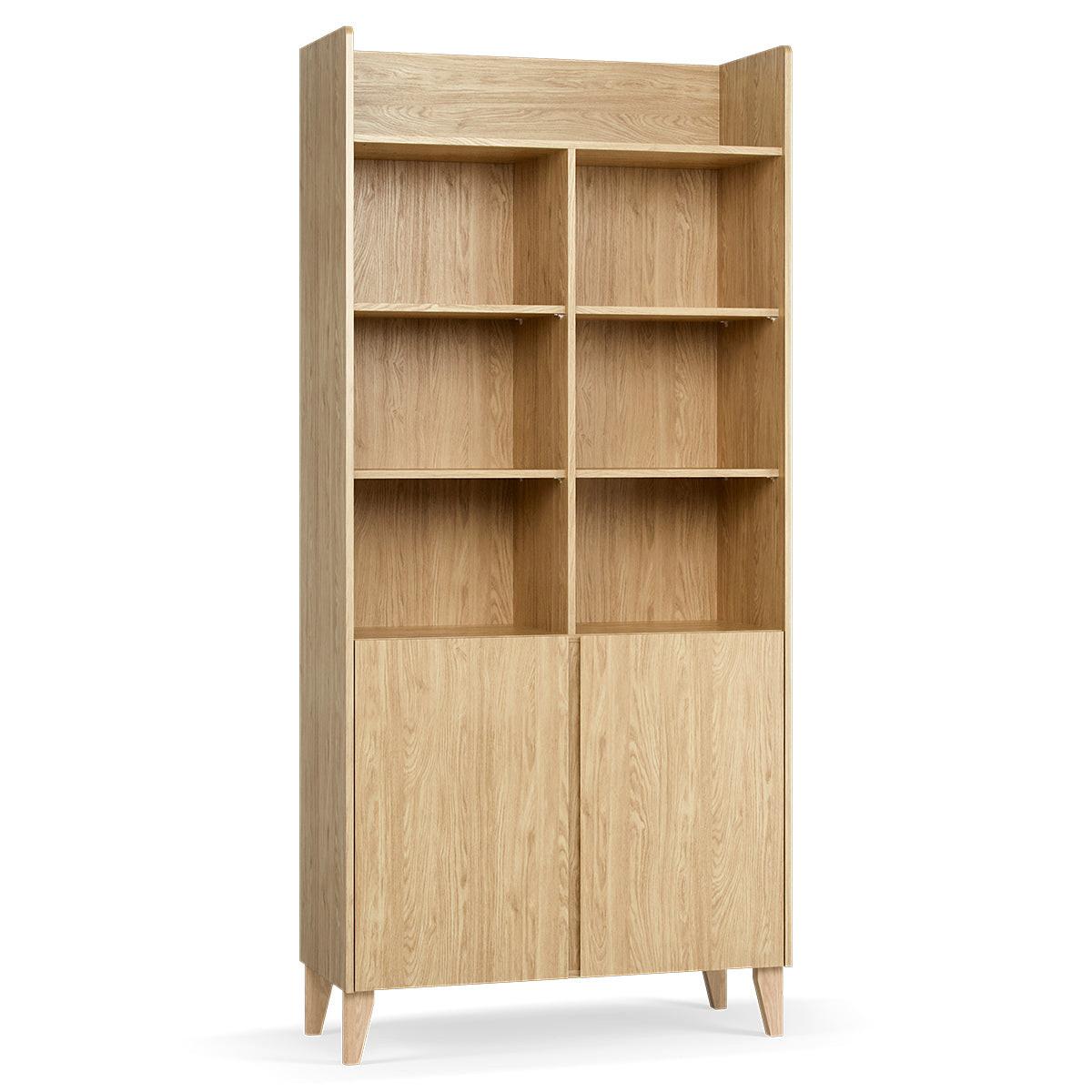 BÜCHERREGAL Muve Holz - Braun, Holzwerkstoff (94/204/38cm) - Petits-meubles