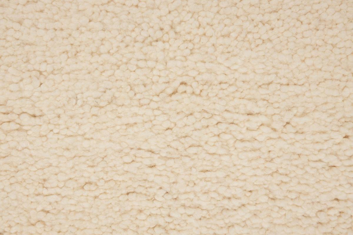 BERBERTEPPICH Super Berber 15/15 simple 200x300 cm - Weiß, Textil (200/300cm) - Rug and Roll