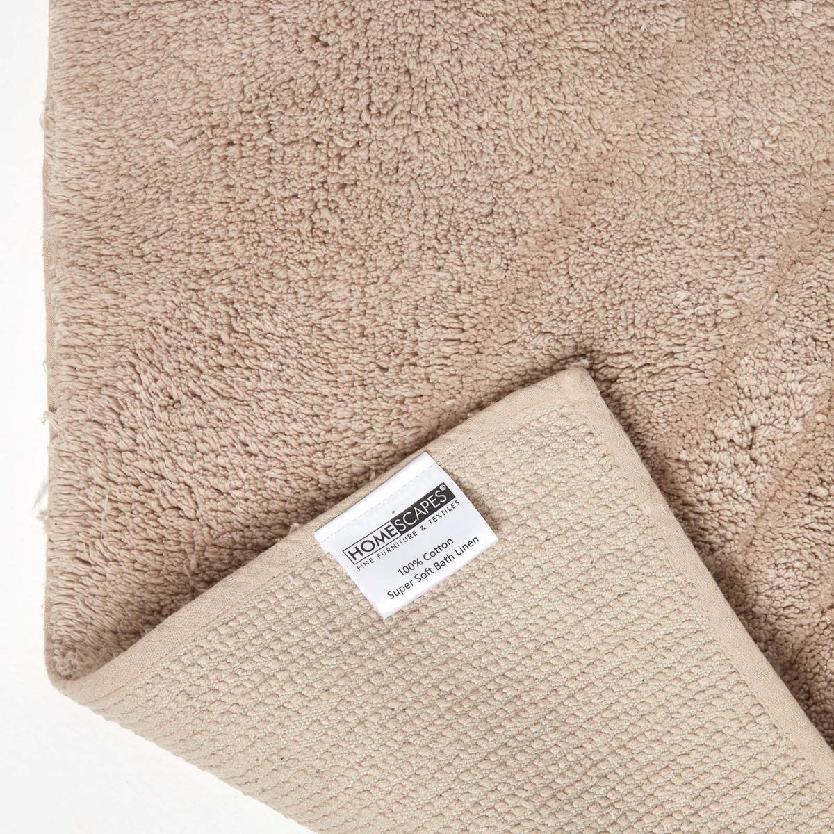 HOCHFLOR-TEPPICH Union Jack 90/150 cm - Beige, Textil (90/150cm) - Homescapes