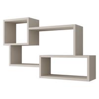 WANDREGAL Trio 005 - Kaschmir, Holzwerkstoff (87/54/18cm) - MIRJAN24