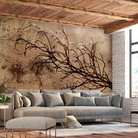 SELBSTKLEBENDE FOTOTAPETE 441/315 cm - Braun, Kunststoff/Textil (441/1cm) - KUNSTLOFT