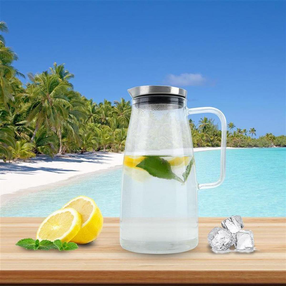 KARAFFE - Transparent, Glas (1.2L) - Intirilife