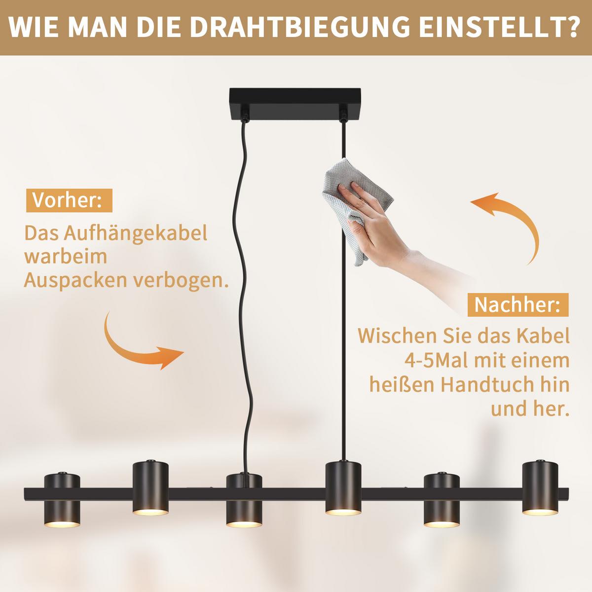PENDELLEUCHTE Aelion 85.5/7.5/150 cm - Schwarz, Metall (85.5/7.5/150cm) - ZMH