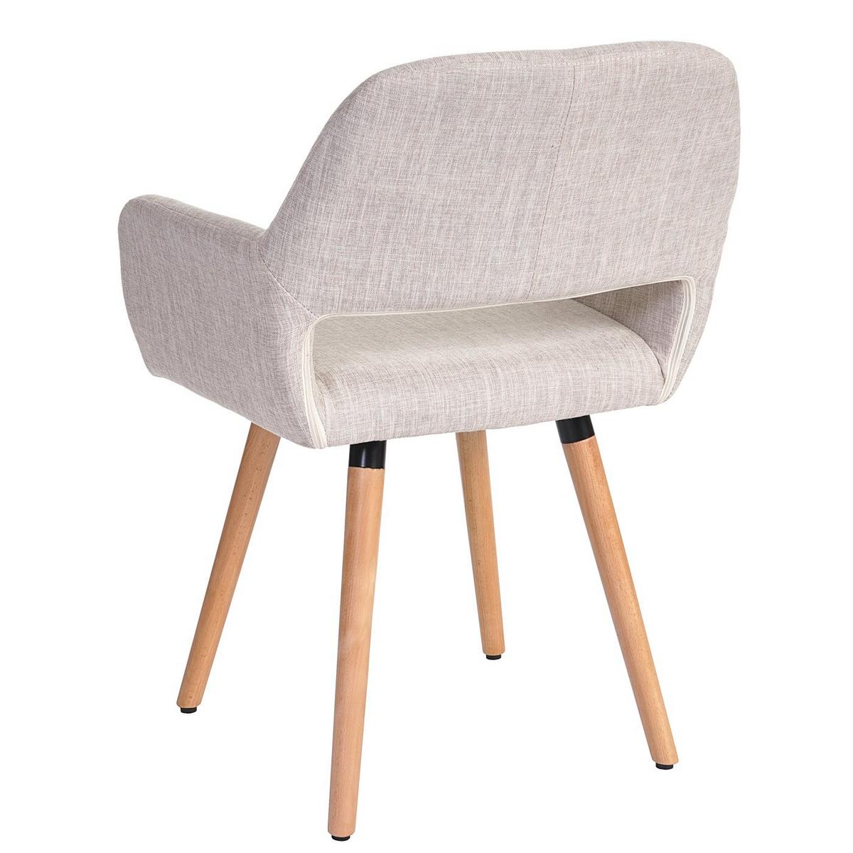 ESSZIMMERSTUHL Beige, Grau - Greige/Beige, Holz (56/78/57cm) - MCW