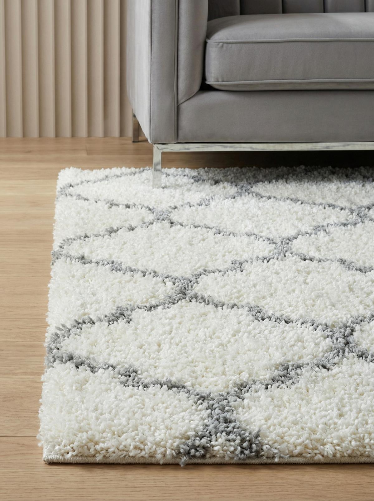 TEPPICH Hochflor RONDA in Creme, im Skandi-Stil, 240 x 340 cm - Beige, Textil (340/240cm) - KADIMA DESIGN