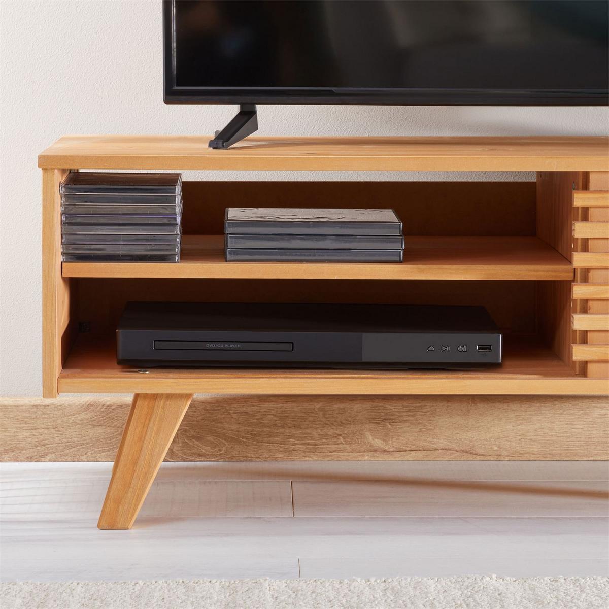 LOWBOARD SEAN braun - Braun, Holz (115/40/38cm) - IDIMEX