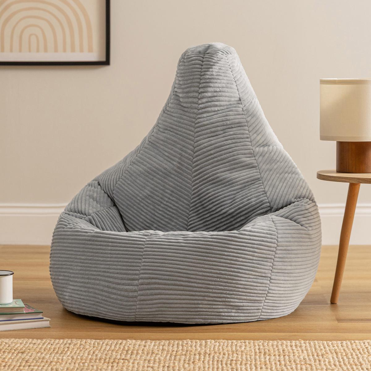 SITZSACK Dalton - Grau, Kunststoff/Textil (82/76/82cm) - icon