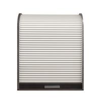 JALOUSIESCHRANK Eada 69 x 44 x 85 Rollladenschrank Graphit/Weiß - Graphitfarben/Weiß, Holz (69/85/44cm) - 58aufmkessel