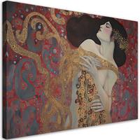 KUNSTDRUCK Gold 60/40 cm - Goldfarben, Textil (60/40cm) - KUNSTLOFT