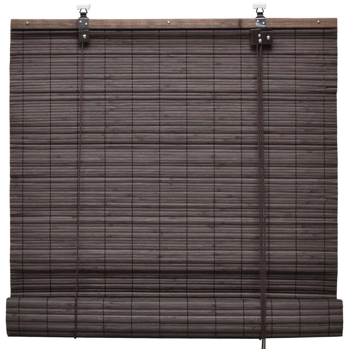 BAMBUSROLLO SolDecor B86 70x160cm Braun - Braun, Holz (70/160cm) - Sol Royal