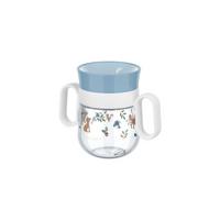 360° TRINKLERNBECHER Mio (2025) Forest Friends 200 ml - Weiß/Hellblau, Kunststoff (0.2L) - Mepal
