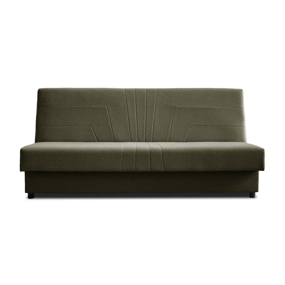 SCHLAFSOFA VERO II mit Schlaffunktion Castel 39 - Grün, Textil (191/88/90cm) - Lookway