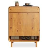 SCHUHSCHRANK JUAN Eiche - Eichefarben, Holz (79/104/37cm) - IDIMEX