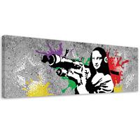 KUNSTDRUCK Grau 120/40 cm - Grau, Textil (120/40cm) - KUNSTLOFT
