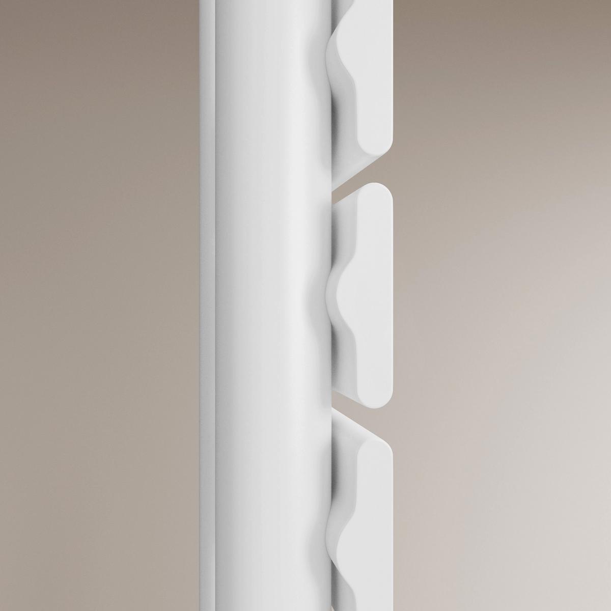 HEIZKÖRPER wasserführend weiß 159,9/50/5,9 cm - Weiß, Metall (60/160/6cm) - EMKE