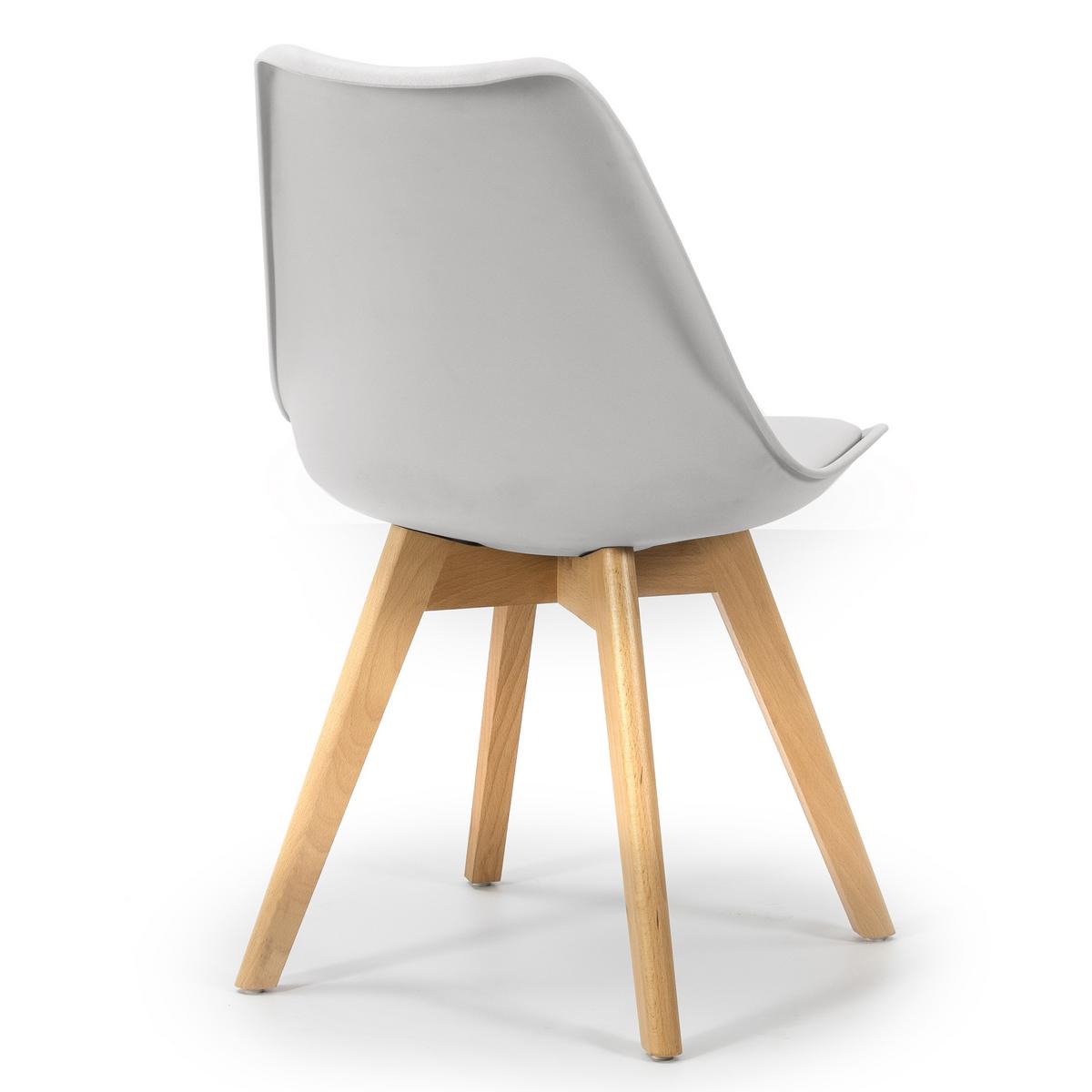 STUHL 2er-Set Klara Weiß - Weiß, Holz/Kunststoff (49/82/53cm) - VS Venta-stock
