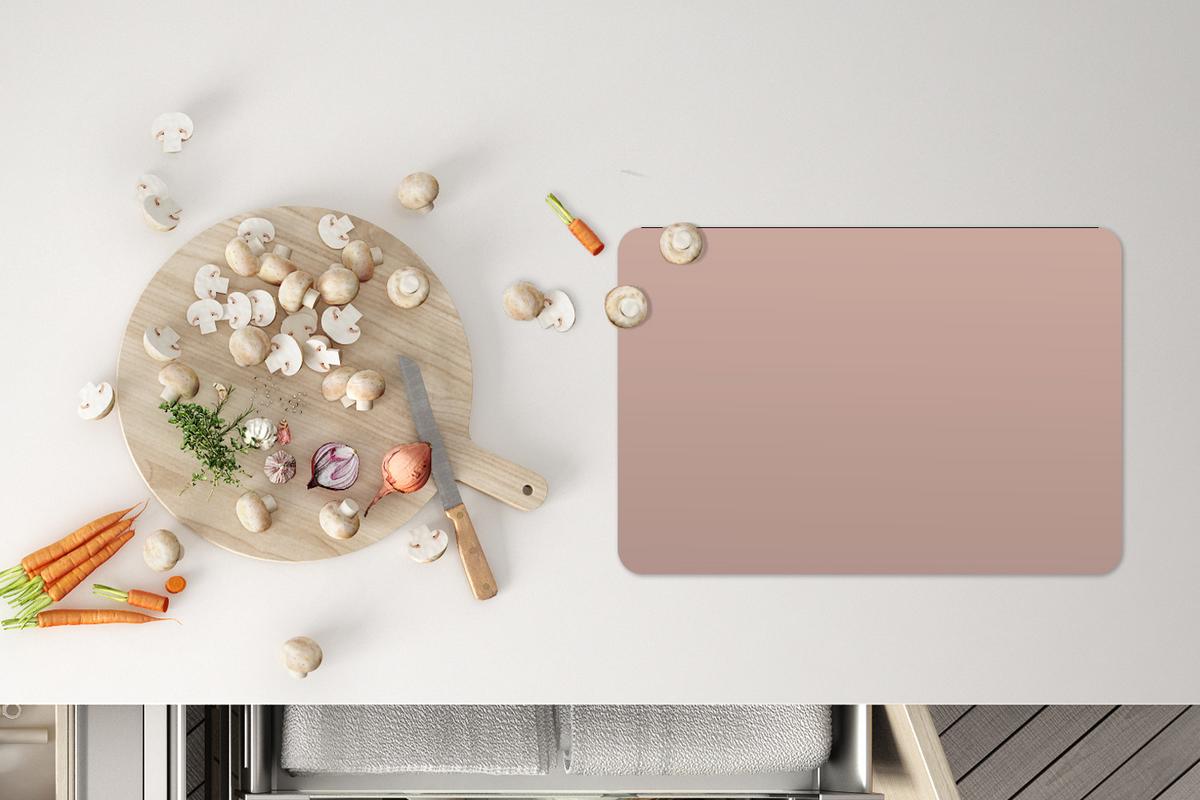 PLATZSETS 6er-Set Rosa - Palette - Einfarbig - Einfarbig rosa Platzdeckchen 45x30 cm - Altrosa, Kunststoff (0.3/45/30cm) - MuchoWow