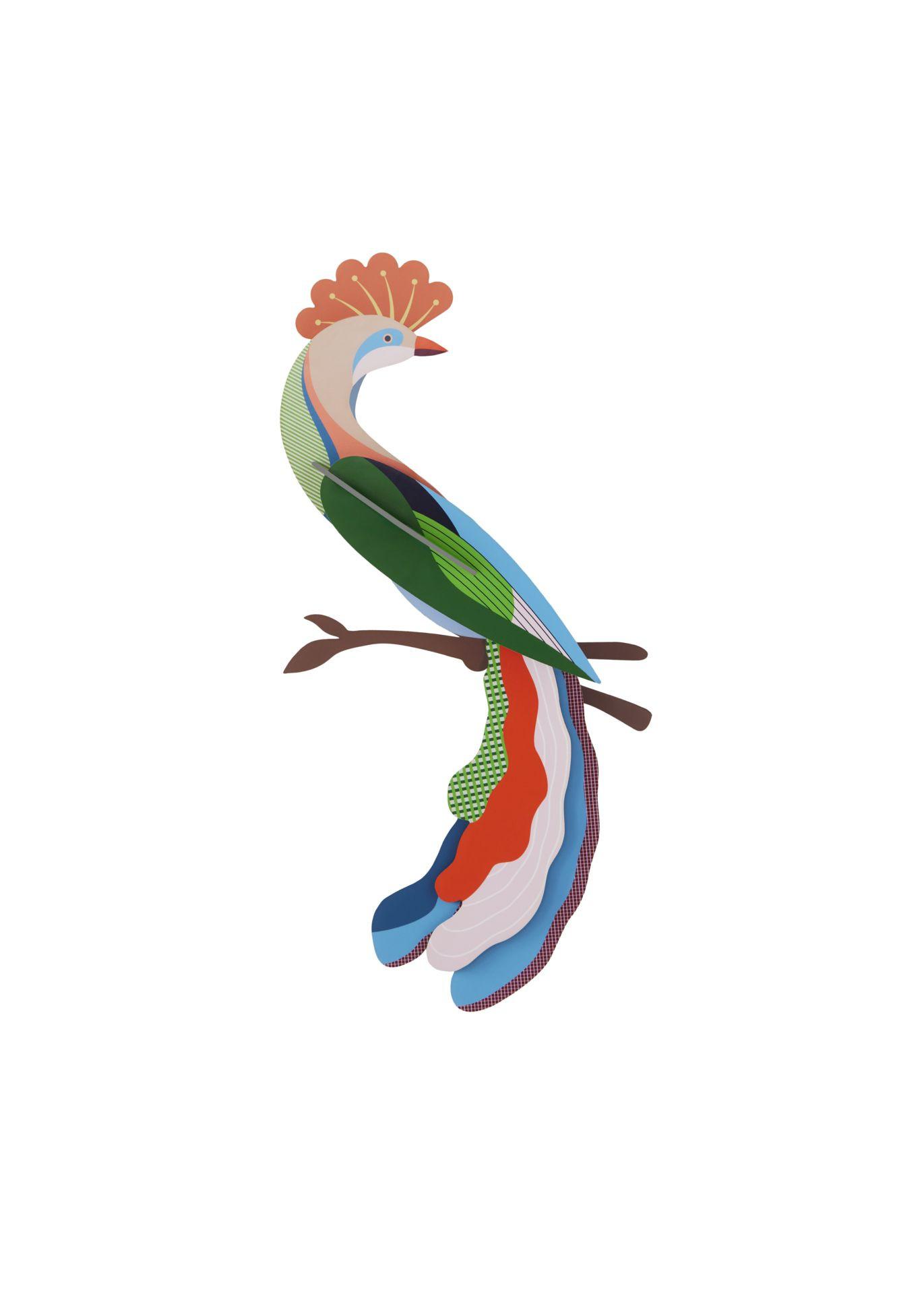WANDDEKO Regenbogen-Majestät 5/16.5 cm - Multicolor, Wellpappe (5/16.5/34cm) - Studio Roof
