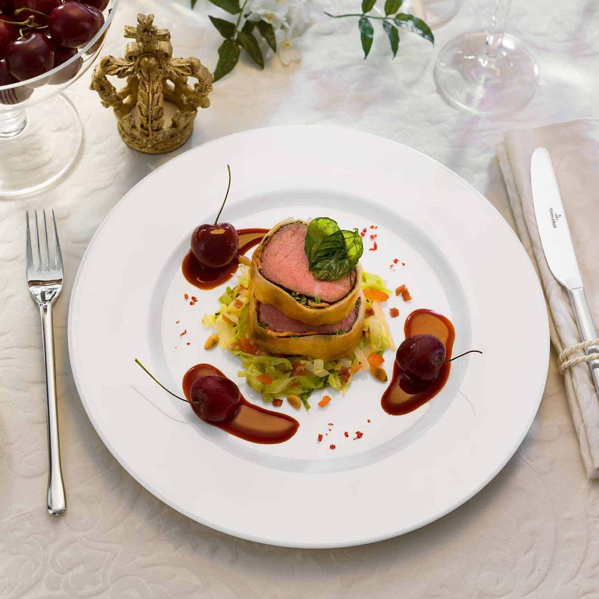 SPEISETELLER Royal weiß ø 29.0 cm 6er Set - Weiß, Keramik (29cm) - Villeroy & Boch
