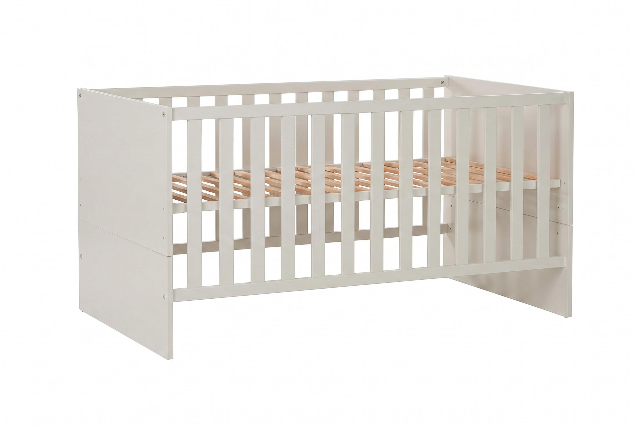 BABYBETT Essentials Premium Weiß - Weiß, Holz/Holzwerkstoff (70/140cm) - arthur berndt