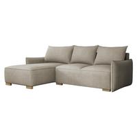 ECKSCHLAFSOFA Focus L - Naturfarben, Holz/Textil (240/155cm) - MIRJAN24
