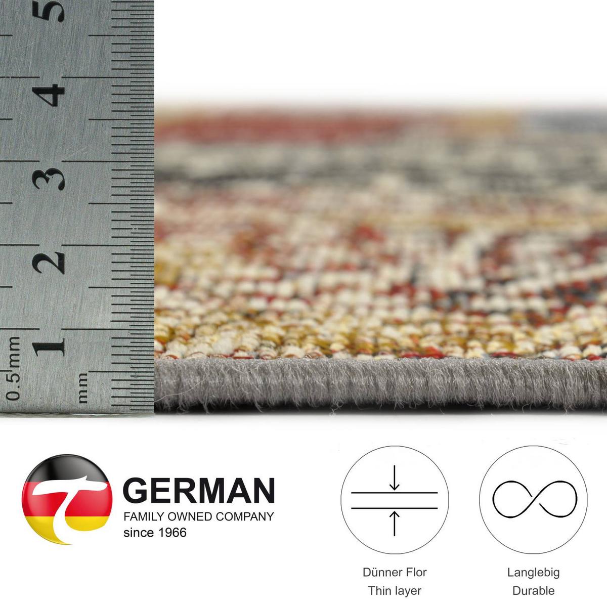 OUTDOORTEPPICH Aurora 120x180 cm - Multicolor, Textil (120/180cm) - Gino Falcone