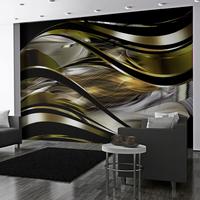 SELBSTKLEBENDE FOTOTAPETE 294/210 cm - Gelb/Schwarz, Kunststoff/Textil (294/1cm) - KUNSTLOFT
