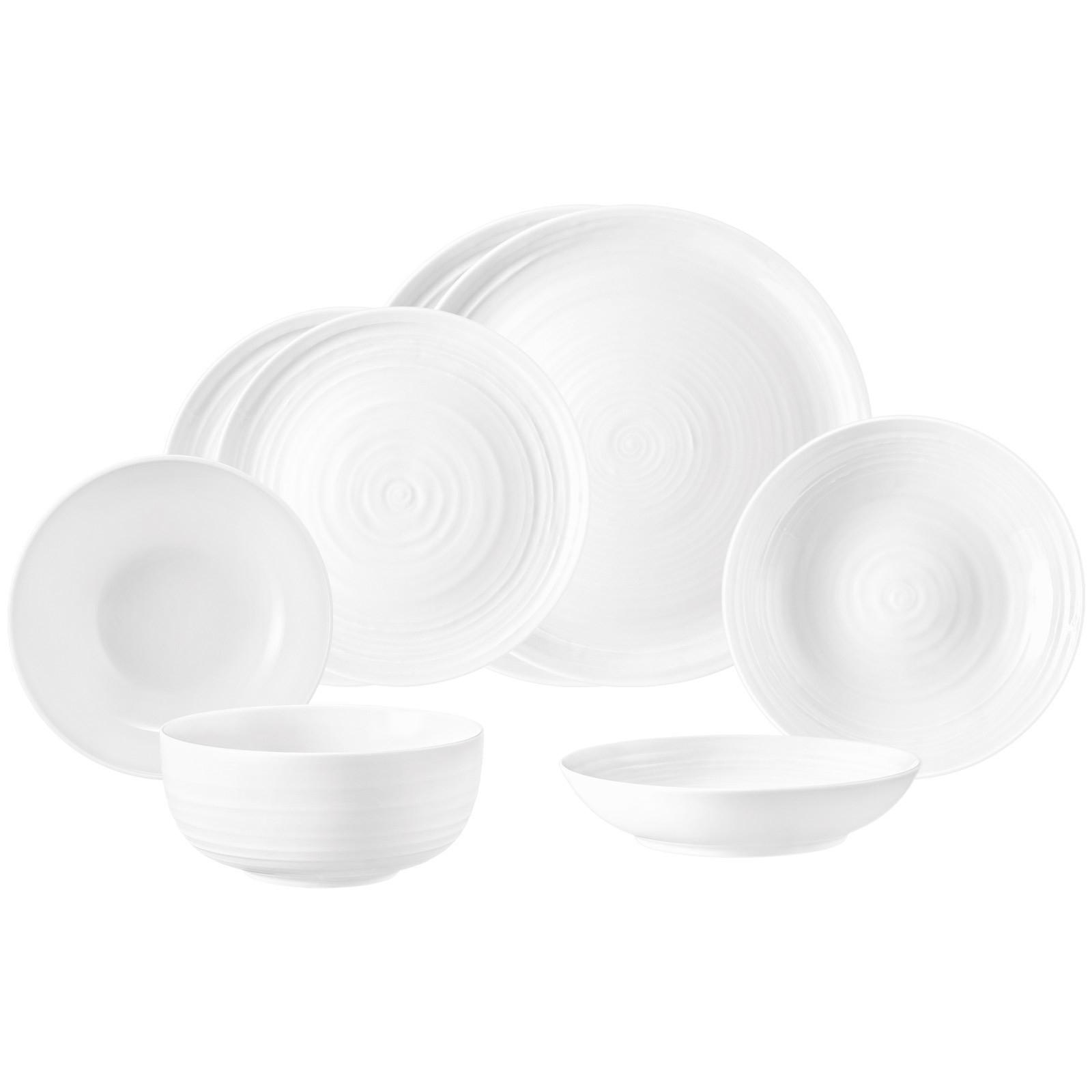 EINSTEIGER-SET Terra Weiß 8-tlg. - Weiß, Keramik (2/2/2cm) - Seltmann Weiden