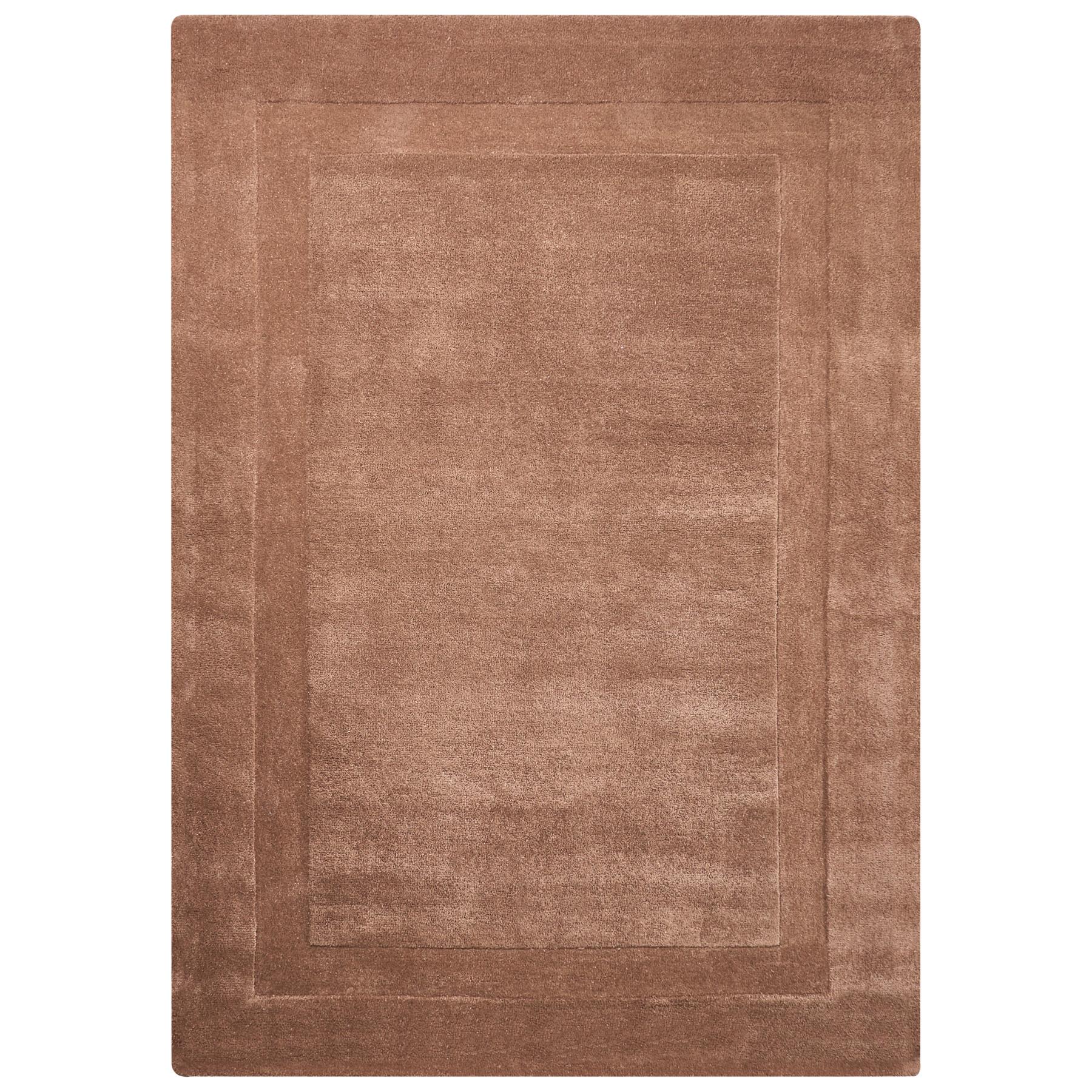 TEPPICH Braun 160/230 cm Wolle Kargil - Braun, Textil (160/230cm) - Beliani