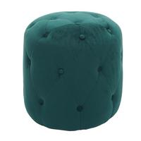 HOCKER Dunkelgrün - Dunkelgrün, Textil (39/42/39cm) - MCW