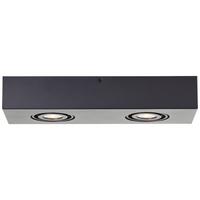 DECKENLEUCHTE Doro G99721/76 - Schwarz, Metall (15/40/9cm) - Brilliant