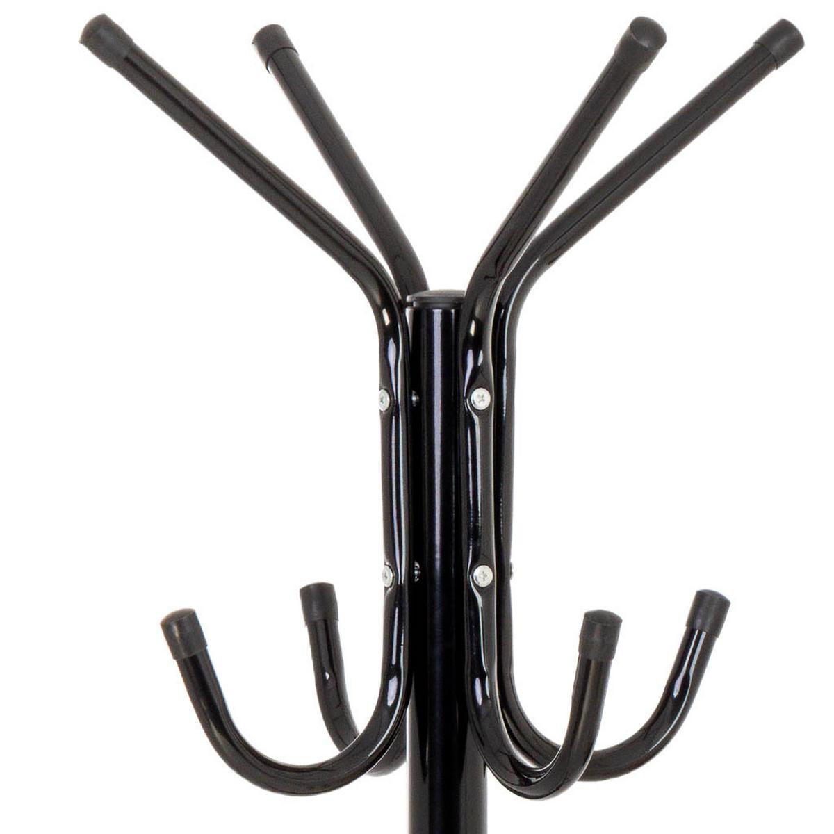 GARDEROBE aus metall - Schwarz, Metall (44/173/44cm) - Wanderlust