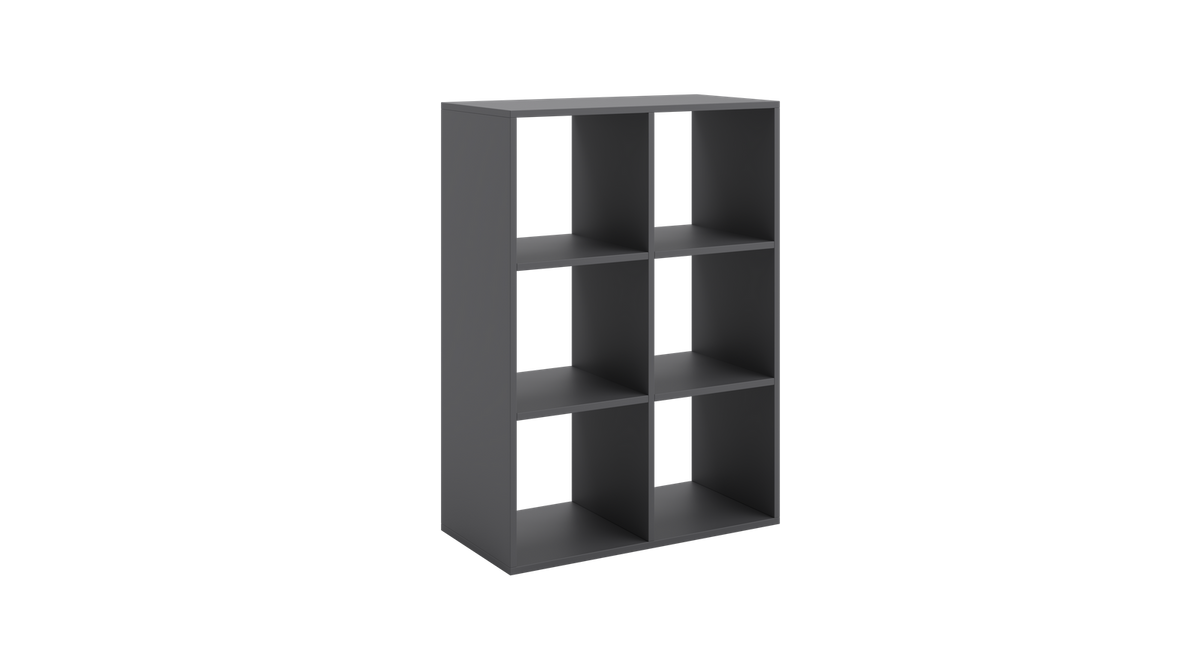 BÜCHERREGAL Loni - Grau, Holzwerkstoff (120/80/38cm) - RAUMHIRSCH FURNITURE