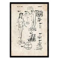 POSTER Puppe Patent A3 Rahmenlos - Klar, Papier (29.7/5/42cm) - Nacnic