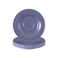 UNTERTASSEN Beat Color Glaze Fliederblau ø 13,7 cm 6er Set - Violett, Keramik (13.7cm) - Seltmann Weiden