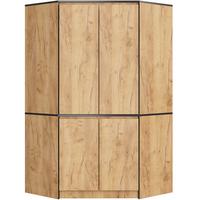 KLEIDERSCHRANK Eiche Craft 180/100/50 - Eiche San Remo, Holzwerkstoff (100/180/50cm) - RAUMHIRSCH FURNITURE